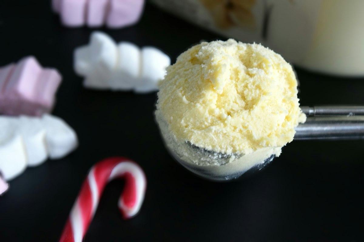 Scoop of ice cream